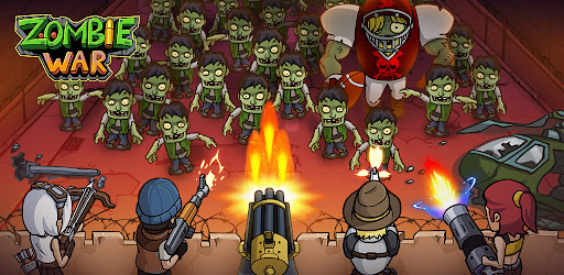 Zombie War Idle Defense Game Apk İndir background